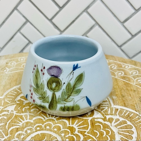 Buchan Thistleware Scotland Stoneware Open Sugar & Creamer Set 312 W and 313 6 - Picture 2 of 10